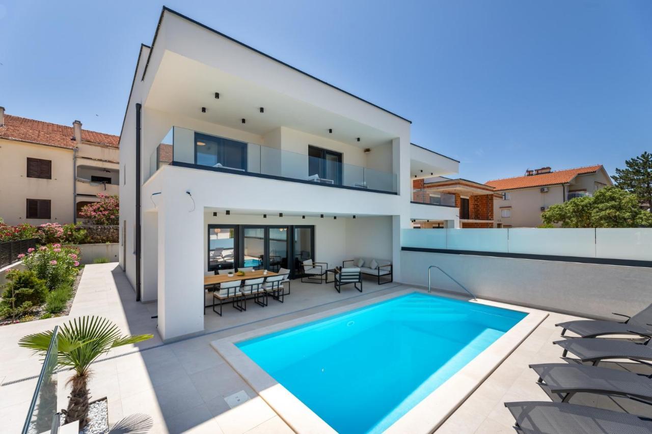 Villa Terra Bianca Klimno Esterno foto