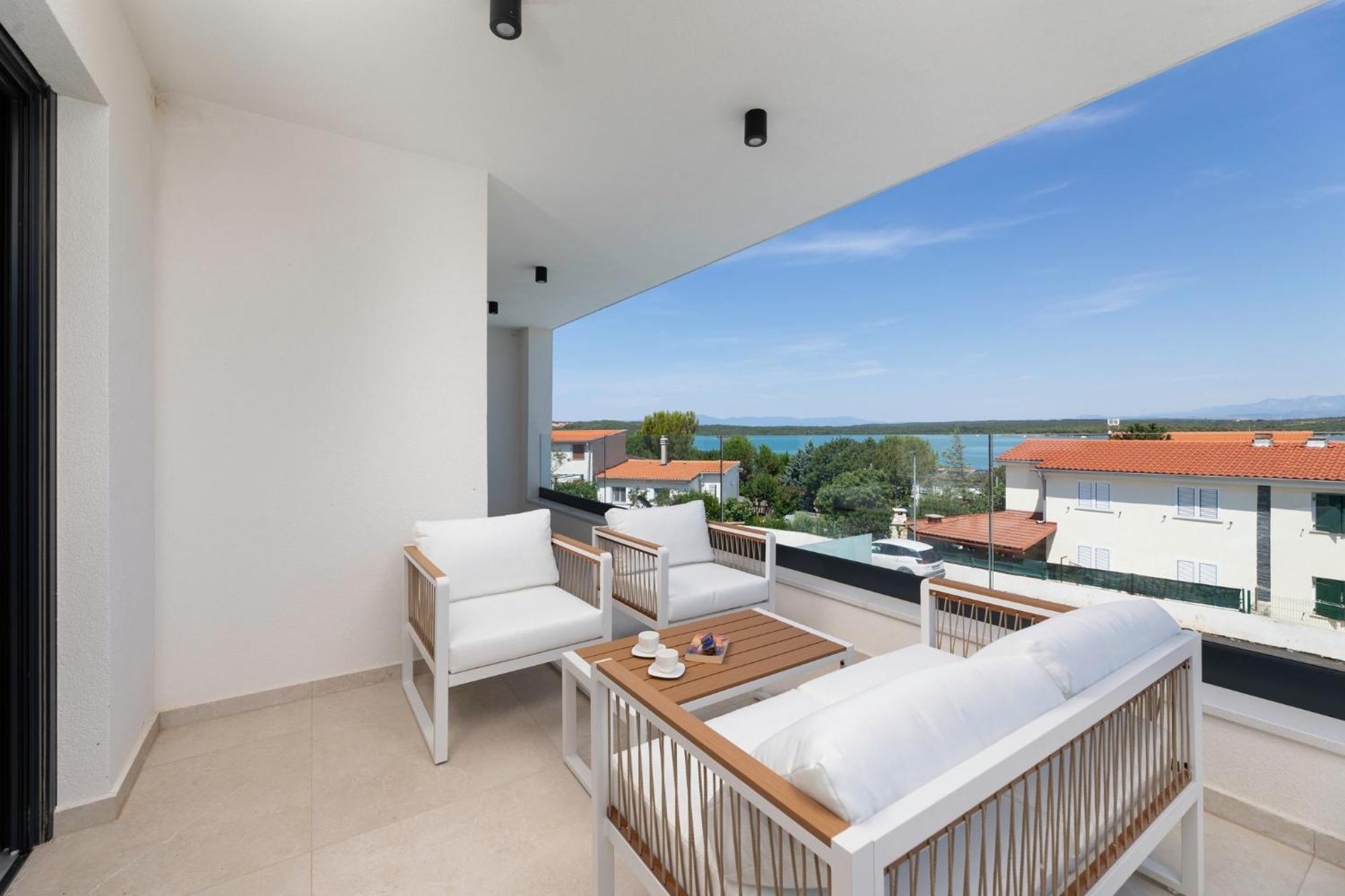 Villa Terra Bianca Klimno Esterno foto